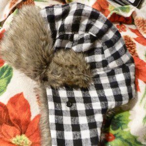 Faux Fur Winter Warm Hat Clips Up On (one size)